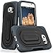 Samsung Galaxy S6 Case - VENA® [vArmor] Ultimate Protection [Slim | Heavy Duty] Hybrid Case Cover for Samsung Galaxy S6 (Dark Gray/Black)