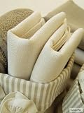 Linen Towels Cream Linum