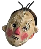 Disguise Adult Mens Womens Creepy Babydoll Rag Doll Halloween Costume Mask