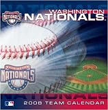 WASHINGTON NATIONALS 2008 MLB Daily Desk 5 x 5 BOX CALENDAR