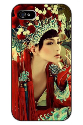 SPRAWL@ DESIGN Beauty Design phone case Hard Back Shell Cover for IPHONE 5 5G 5S --Bride - Chinese traditional clothing