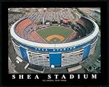 Shea Stadium-Ny Mets-Flushing Art Print Poster By Mike Smith, 10  x 8 