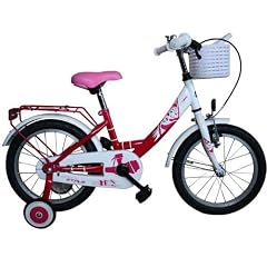 16 Zoll Kinderfahrrad Pink EU-Produkt mit Alufelgen R�cktrittbremse und Korb