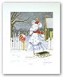 Minnie's Winter Magic by David E. Doss 8"x10" Art Print Poster