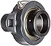 Browning VF2E-120SM Intermediate-Duty Flange Unit, 2 Bolt, Eccentric Lock, Regreasable, Contact and Flinger Seal, Ductile Iron, Inch, 1-1/2" Bore, 3-9/16" Bolt Hole Spacing Width, 4-3/8" Overall Width