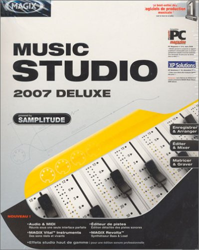 MAGIX music studio 2007 deluxe - Ensemble complet - 1 utilisateur - Win - français