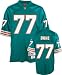 AJ Duhe Miami Dolphins Aqua NFL Premier Throwback Jersey