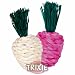 Trixie Straw Vegetables Pk2 Rabbit Guinea Pig Chew Toys