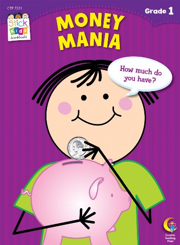 Money Mania Stick Kids Workbook, Grade 1 (Stick Kids Workbooks)