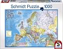 Schmidt Spiele - Europa-Karte, 1000 Teile Puzzle