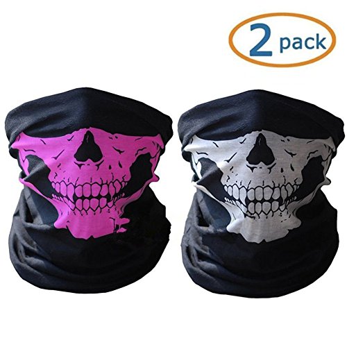 Skull Mask Bandana Headwear Scary Dust-Proof Windproof