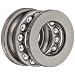 SKF 51103 Single Direction Thrust Bearing, 3 Piece, Grooved Race, 90° Contact Angle, ABEC 1 Precision, Open, Steel Cage, 17mm Bore, 30mm OD, 9mm Width, 3440lbf Static Load Capacity, 2190lbf Dynamic Load Capacity