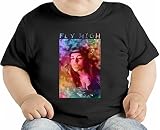Fly High Sexy Girl Bong Hit オーガニックベビーTシャツ 12 - 18 Months