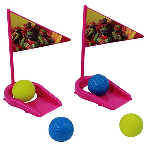 Childrens Teenage Mutant Ninja Turtles Golf Caddy Play Set Toys Games