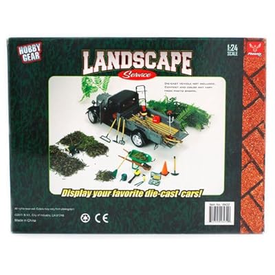 1/24th Landscaping Service 14pc Set by Hobby Gear