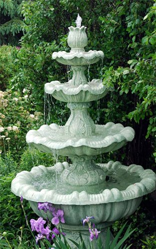 garden ideas and outdoor living Garden Water Fountains Outdoor | 313 x 500