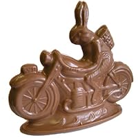 Chocolate Easter Bunny Motorcycle 3D Style