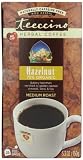 Teeccino Herbal Coffee, Hazelnut, Caffeine-Free, 25-Count Tea Bag