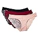 Dollytailor Women's Underwear Sexy Elastic Comfort Lace Panty Pack of 3