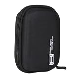 Pedea - Funda para cámaras con protector de pantalla para Canon Ixus 1100 HS/115 HS/220 HS/230 HS/240 HS/510, color negro