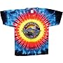 Woodstock 'Days' rainbow tie dye t-shirt