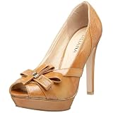 Liliana Women's Freely Open Toe Pump,Chestnut,7 M US