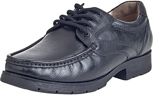 Comfortabel mens lace-up shoes Black size 42.0 EU