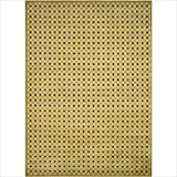 IMAGE OF Silk Road Chessboard Black Contemporary Rug Size: Runner 2' x 7'3