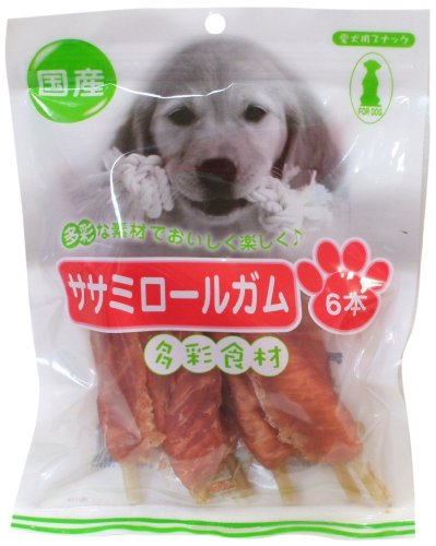 レーブ ササミロールガム 6本