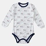 Mademoiselle papillon ロンパース 長袖 肌着 マーブルPIG 【ネイビー:90】