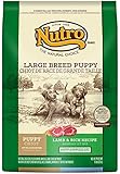 The Nutro Company Large Breed Puppy Food with Lamb and Whole Brown Rice Formula, 15-Pound
