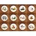SET (12) CLASSIC POOH WINNIE THE POOH DRESSER DRAWER PULLS KNOBS