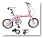 Easy☆Walkerスペシャルセット 16インチ折畳み自転車 ピンク FR-16ST-P