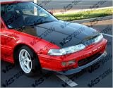 Acura Integra / 2Dr/4Dr / OEM 90-93 VIS Carbon Fiber Hoods