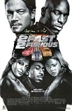 2 Fast 2 Furious Movie (Group, Credits) Gold Wood-Mounted Poster Print - 24