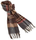 V Fraas Men's Multi Plaid Muffler