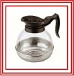 Coffee Decanter Pot with Staibless Steel Base 64 Oz Regular