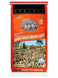 Lundberg Organic Short Grain Brown Rice, 25-Pound