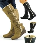 VAX11 NEW LADIES WOMANS TRENDY KNEE H...