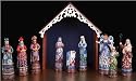 Jim Shore / Heartwood Creek - Bethlehem's Miracle Nativity, 10-piece Set