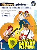 Produkt-Bild: Gitarrespielen mein sch&ouml;nstes Hobby Band 2 (+CD) inkl. Plektrum - Die moderne Gitarrenschule f&uuml;r Jugendliche und Erwachsene mit zahlreichen beliebten St&uuml;cken (Gitarrespielen mein sch&ouml;nstes Hobby) (Ringeinband) von Rolf T&ouml;nnes (Noten/Sheetmusic)