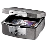 Sentry® Safe Fire-Safe Waterproof Chest w/Tubular Key, 33lbs, .36 Cu. Ft., Charcoal Sentry® Safe Fire-Safe Waterproof Chest w/Tubular Key, 33lbs, .36 Cu. Ft., Charcoal