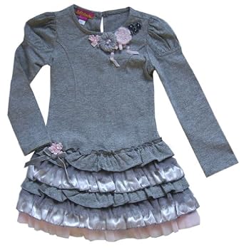Sophisticated And Fashionable Grey Dress