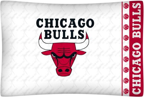 Chicago Bulls Micro Fiber Logo Pillow Case