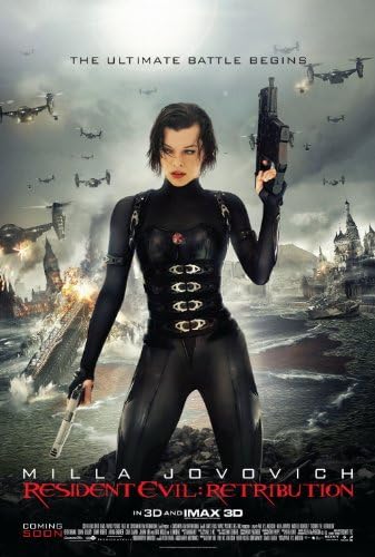 Resident Evil: Retribution Milla Jovovich Movie Photo Poster 24x36 #2