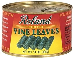 Roland Stuffed Vine Leaves, 14-Ounce EZ Open Can (Pack of 6)