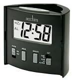 Acctim 14247 Travelmate Folding Alarm Clock - Black Acctim 14247 Travelmate Folding Alarm Clock - Black