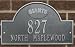 San Francisco Giants Pewter and Silver Personalized Address Plaque