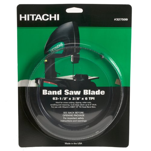 Hitachi Power Tools 327509 Band Saw Blade 63-1/2-by-3/8-by-.014