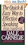 The Quick and Easy Way to Effective Speaking